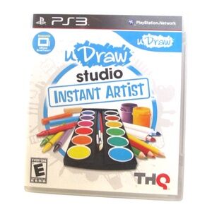 PS3 uDraw Studio: Instant Artist Game READ